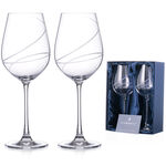 Set of 2 Chrystal wine glasses Aurora 2