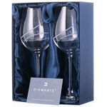 Set of 2 Chrystal wine glasses Aurora 3