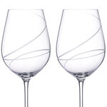 Set of 2 Chrystal wine glasses Aurora 4