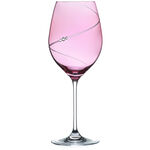 Set 2 Pahare Vin Cristal Pink Silhouette 3