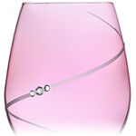 Set 2 Pahare Vin Cristal Pink Silhouette 4