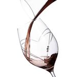 Set 2 pahare vin rosu cristal inima Diamante 470 ml 3