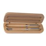 Set 2 Pixuri Lemn Natur 1