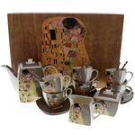 21 db teás készlet Klimt: Kiss