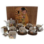 Set of 21 pieces for tea Klimt: Kiss 2