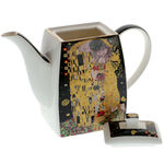 21-piece Klimt teapot set: Black Kiss 3