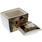 Set 21 piese ceainic Klimt: Kiss negru 6