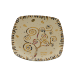 21 darabos Klimt Kiss Krém porcelán teáskanna és csészék készlete 5