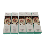 Set 5 Mărțișoare Broșă Handmade din Lemn „Primăvara de Poveste” cu Lalele