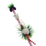 Set 5 Nuielușe Roz cu Înger – Bețe Moș Nicolae Handmade, Personalizabile, 60 cm 6