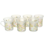 Set 6 cani cafea pictate Fantezia 2