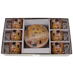 Set of 6 mugs Gustav Klimt: The Kiss 6