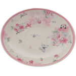 Pink butterfly porcelain tea cups set 2