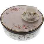 Rose Garden Porcelain Teacup Set 3