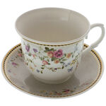 Rose Garden Porcelain Teacup Set 4