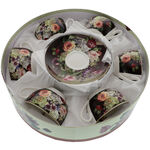 Vintage Flowers 6 pc Tea Set 1