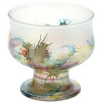 Set of 6 Fantasy painted dessert cups 4