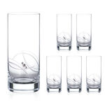 Set of 6 crystal cocktail glasses Atlantis 1