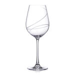 Set of 6 Champagne Glasses Chrystal Lux Aurora 4