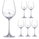 Set of 6 Chrystal Wine Glasses Atlantis 2