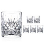 Set of 6 Chatsworth Deluxe Crystal High Glasses  4
