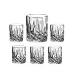 Set of 6 Dorchester crystal whiskey glasses 2