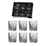 Set of 6 Dorchester crystal whiskey glasses 1