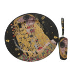 Set 7 Farfurii cu paleta prajituri Gustav Klimt Sarutul 4