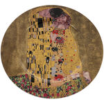 Set 7 farfurii si paleta Gustav Klimt: Kiss 4