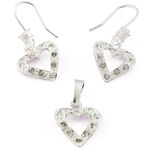 Swarovski set heart 1