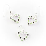 Swarovski set heart 2