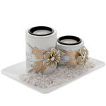 Set Aromaterapie 2 Lumanari Floare 2