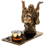 Buddha aromaterápiás szett gyertyatartóval 3