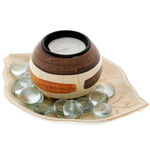 Brown globe aromatherapy set 1