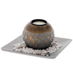 Aromatherapy set with globe-shaped candle holder 3