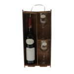 Set cadou 50 ani Vârsta de colecție Sticlă Personalizată cu pahare 7
