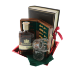 Set Cadou Bărbați Brâncoveanu Premium cu Șah și Pahare Cristal