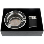 Gift set for men with lighter and ashtray 4