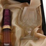 Set cadou coniac Courvoisier cu pahare cristal 5
