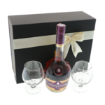 Set cadou coniac Courvoisier cu pahare cristal 6