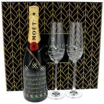 Set cadou cristal Moet Chandon