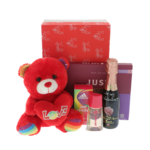 Be My Valentine teddy bear gift set