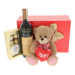 Gift set with teddy bear declaration of love 2