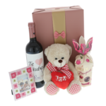 Teddy bear gift set I love you 2