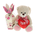 Teddy bear gift set I love you 6