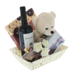 Women's gift set with perfume, chocolate and teddy bear Neila 2