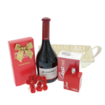Women's gift set with perfume and Red Lady chocolate 4