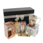 Set cadou femei Naranja cu crema, sapun, parfum si cana
