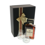 Italian Disaronno Liqueur Gift Set with Crystal Glasses