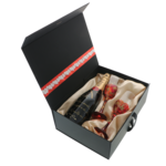 Set cadou Moet personalizat cu pahare Viata 2